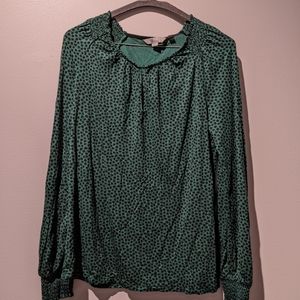 Boden jersey keyhole top